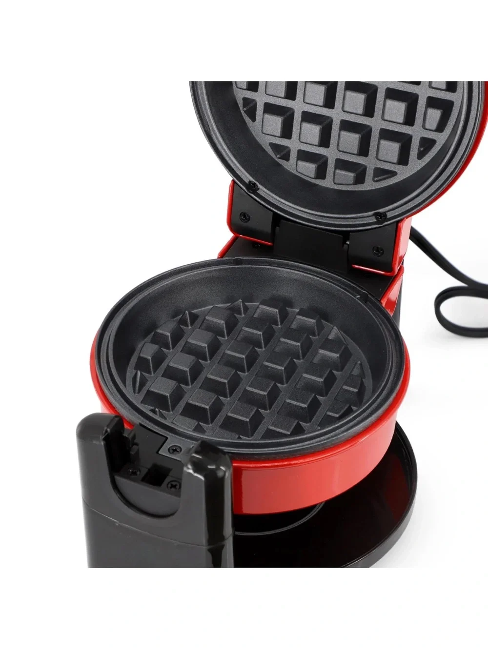 Mega chef Red Compact Electric Mini Waffle Maker